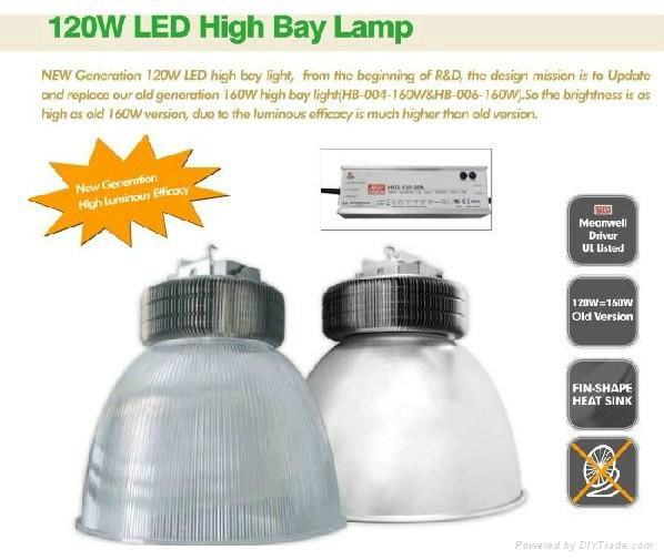 160W LED high bay