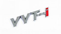 VVTI Car Letter Emblem