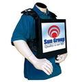 Fnite movable backpack advertising