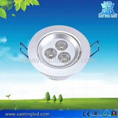 3*1W LED Ceiling light(HD-THD-0402-3W)