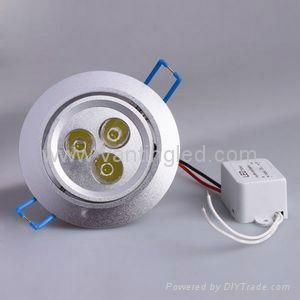 3*1W LED Ceiling light(HD-THD-0402-3W) 2