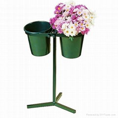 Florist/flower stand-GCFS-01 two bucket flower stand