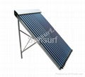 separate pressurized solar collectors