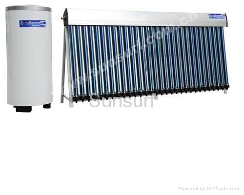 solar collector for balcony system