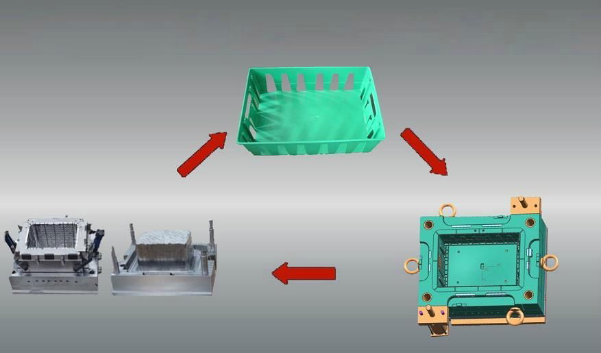 Plastic Injection Mould for Crate