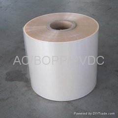 BOPP film coated acrylic on one side