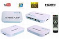 Full HD 1080p Web Browser WiFi HDD Media Player