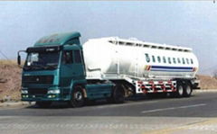 bulk powder semi-trailer