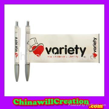 Plastic banner pen  4