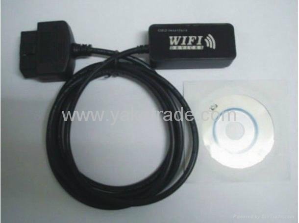 Hot sell Best WiFi OBD-II Car Diagnostic Tool for Apple iPad iPhone iPod Touch