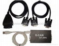 Auto scanner for BMW-D-CAN DCAN D CAN Interface for GT1 and INPA  4