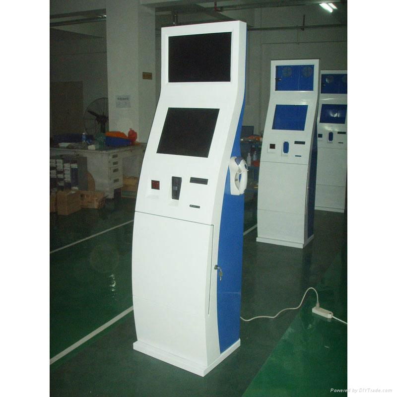 electronic stand kiosk self payment kiosk