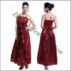 Hot sale classic long evening dress OEM welcome