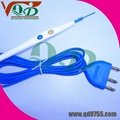 Hand control electrosurgical pencil