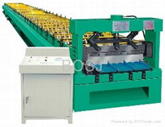 Roof tile roll forming machine