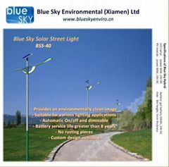 LED solar streetlight