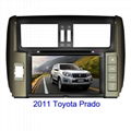 special car DVD for Toyota Prado 2011