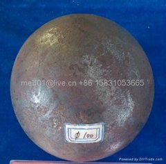 100mm Forged Grinding balls for gold mining ore