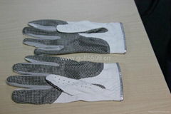 customized sheep skin golf man or woman gloves