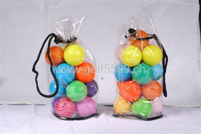 first class material colorful golf ball