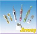 Plastic 2 Color Electric Toothbrush Shell