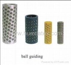Ball Guiding For Warp Knitting Machines