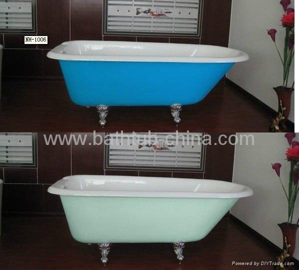 cast iron clawfoot bathtub 5