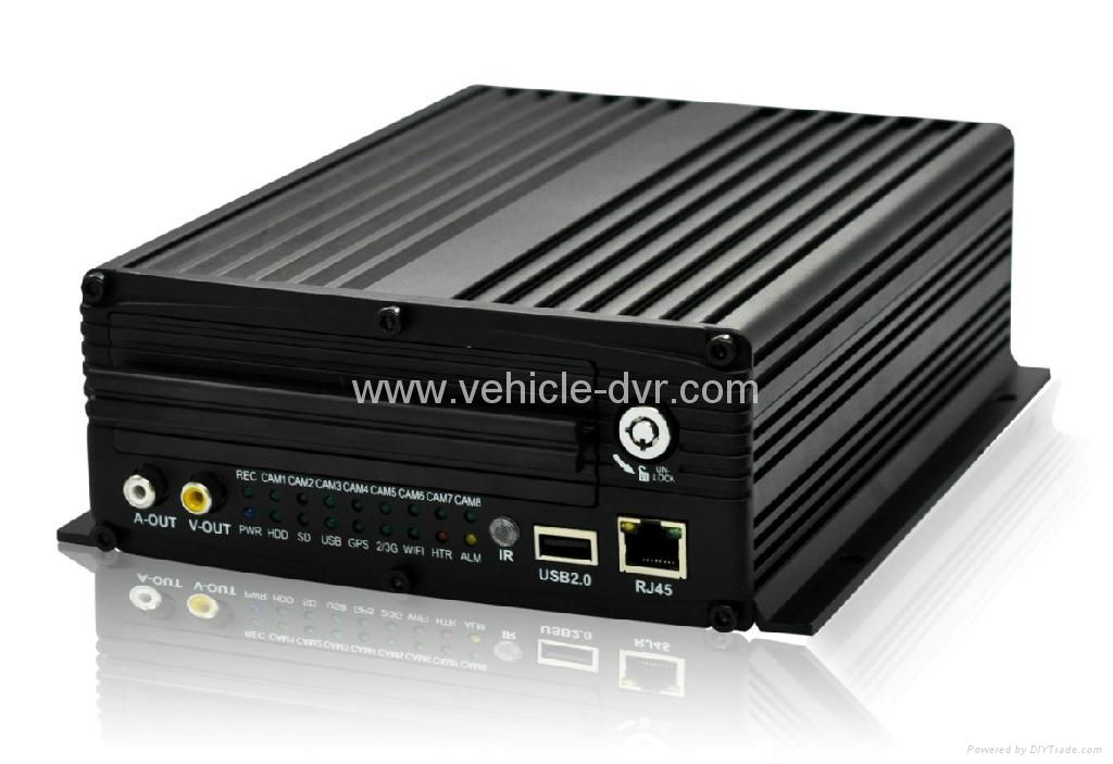 Economical 4CH Mobile dvr support HDD/SSD (1000G MAX)