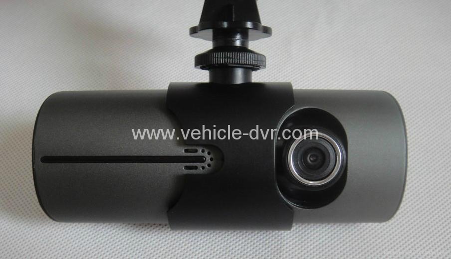 X3000  Dual cameras Car DVR Car Black Box with GPS/google map 2