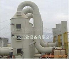 Acid waste gas purification tower