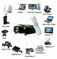 Portable led lcd hd home theater projector LED906 at low price  5