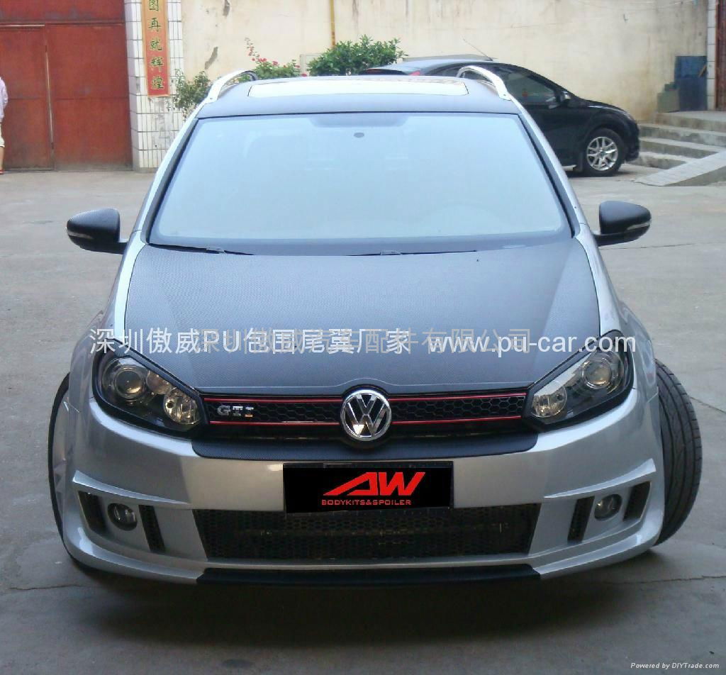 09-11 VW GOLF6 MK6 ABT Style PU body kits