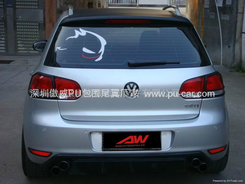 09-11 VW GOLF6 MK6 ABT Style PU body kits 2