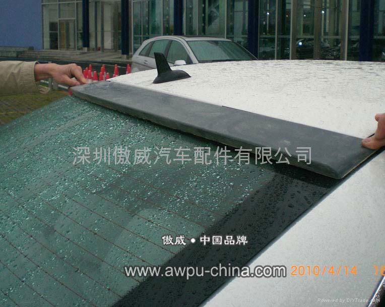 benz spoiler  roof wing 2