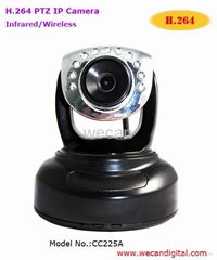 H.264 Wireless Infrared Pan/Tilt IP Camera