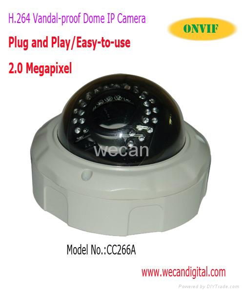 H.264 ONVIF Dome IP Camera 2