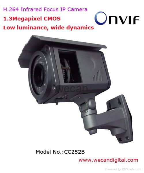 H.264 2Megapixel Outdoor Infrared IP Camera with Vari Focal Lens 3