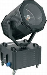 4000W Eight angle moving head searchlight Xeon lamps waterproof stage light