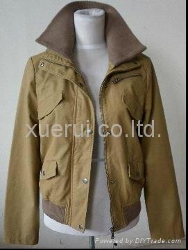 Ladies leather coat 2