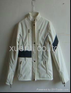 Ladies leather coat