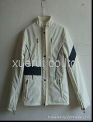 Ladies leather coat