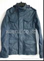 Man leather coat 3