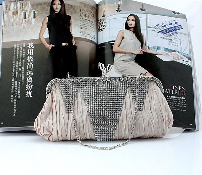 Crystal evening bags handbags for women  2