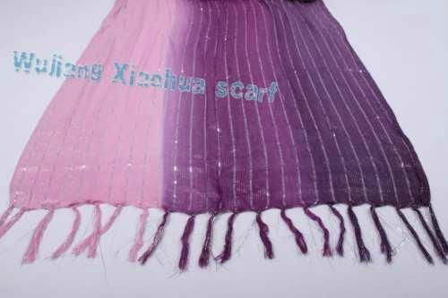 New fashion metallic rayon scarf 5