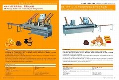 HR-V2 type double-row cream and jam filling machine