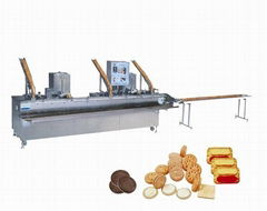 single-row double layer and color multi-flavor filling machine