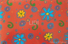 flower type gift wrapping paper printing