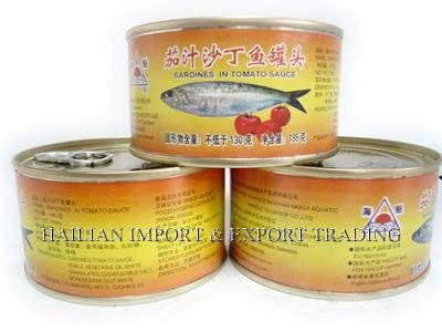 canned sardine in tomato sauce