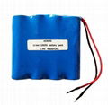 7.4V 2400mAh Li-ion battery pack 3