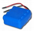 7.4V 2400mAh Li-ion battery pack 5